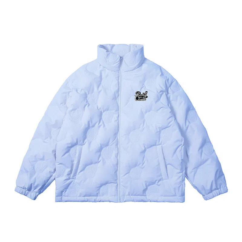 RickyisClown Swirl Rabbit 90 Duck Down Jacket