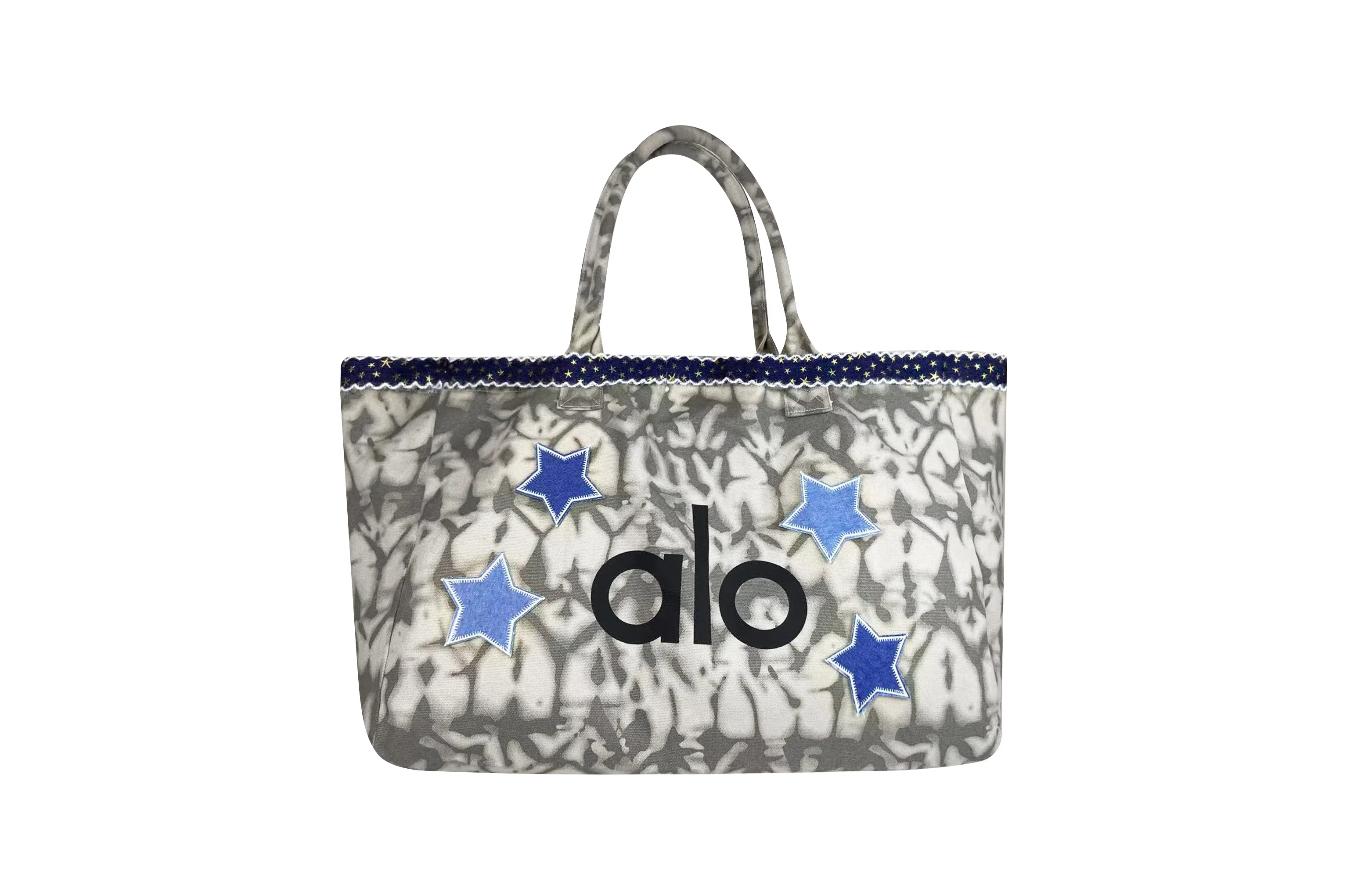 alo yoga Denim Star Tote Bag