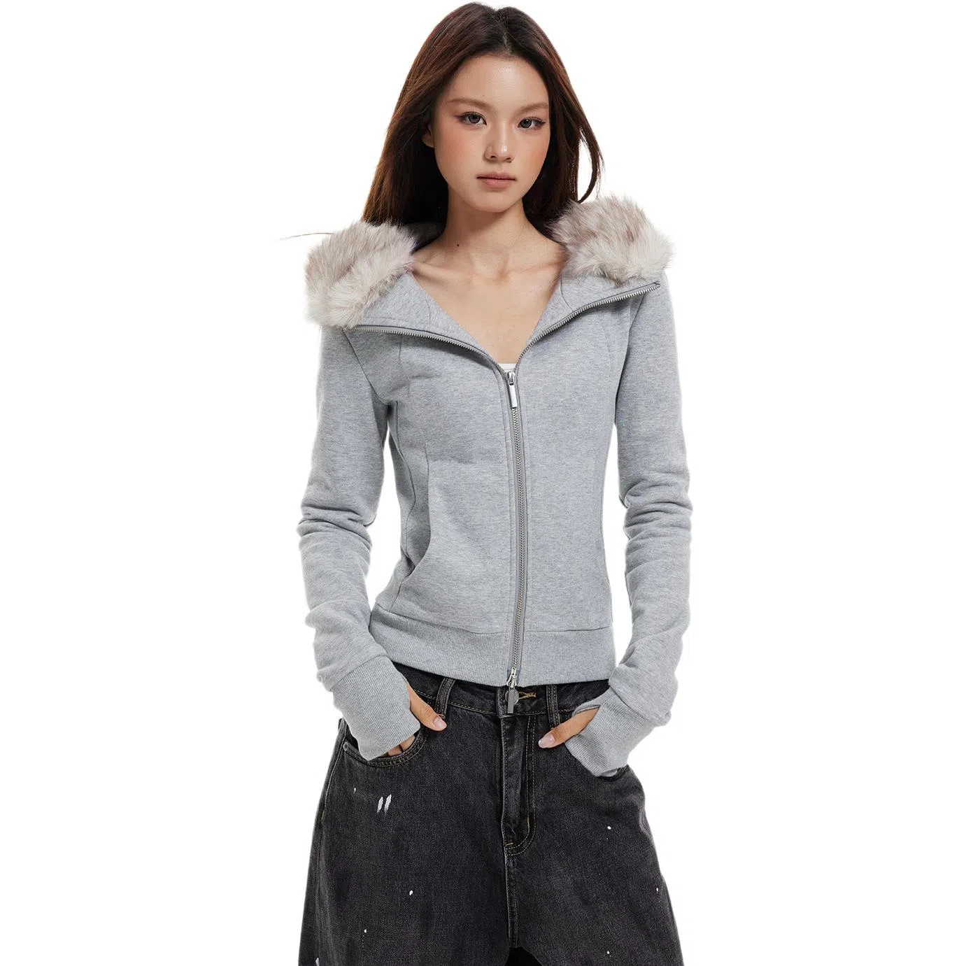 APEA Zuoshandiao Cardigan Hoodie
