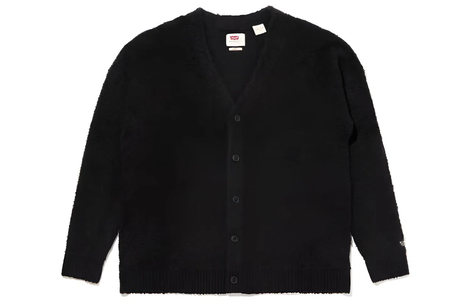Levis V-Neck Knit Sweater Black