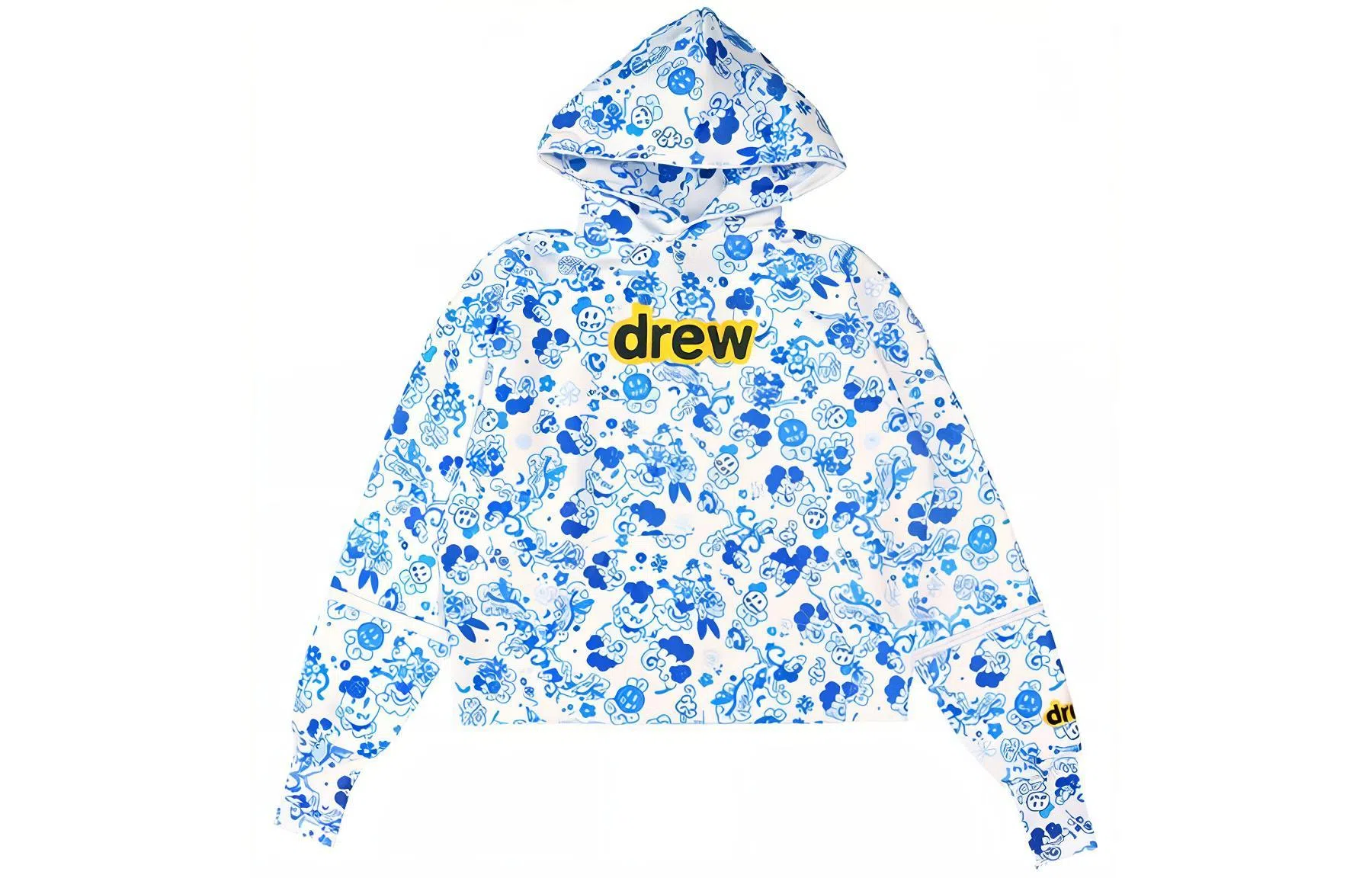 Drew House Secret Deconstructed Hoodie blue danude