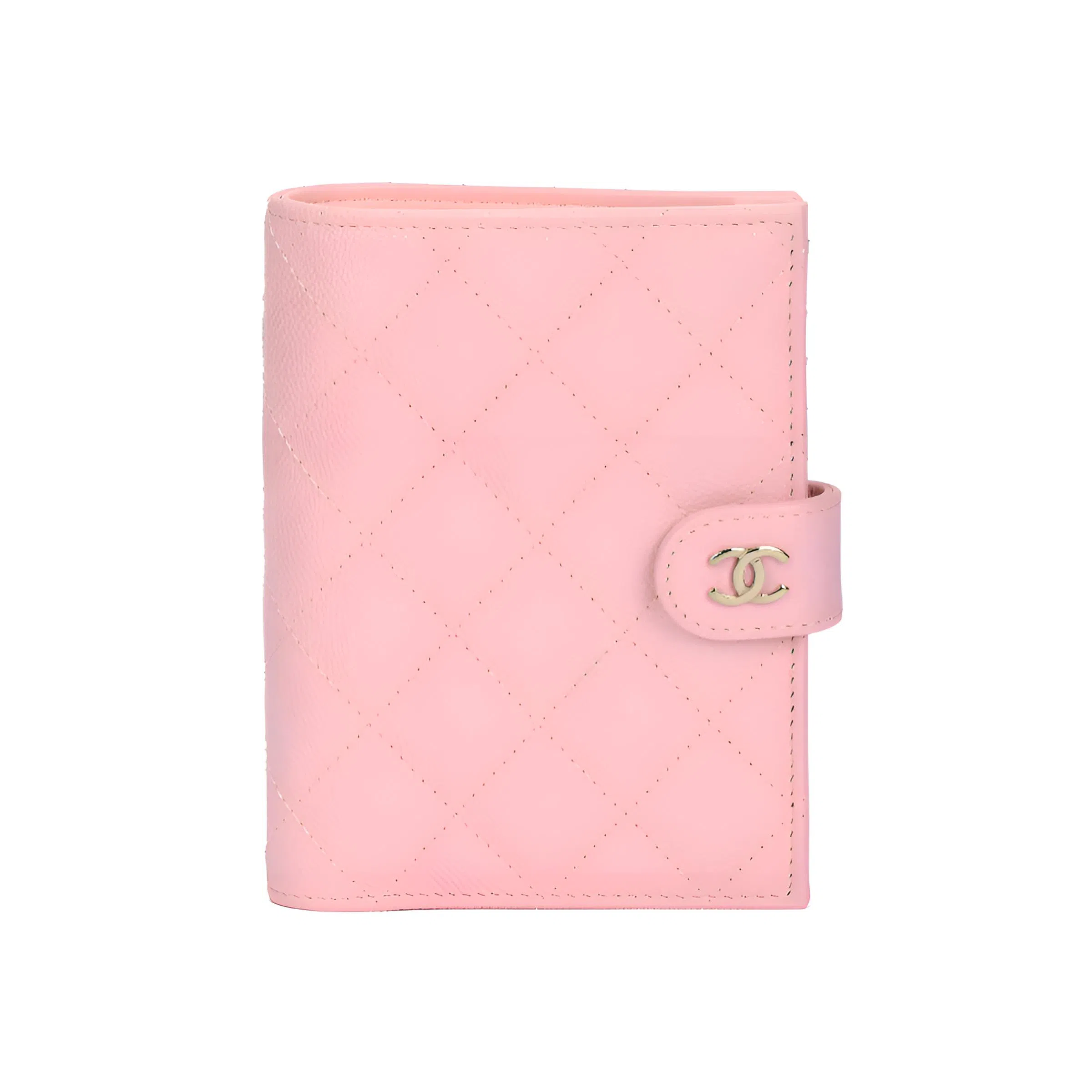 Chanel Quilted Wallet Pink