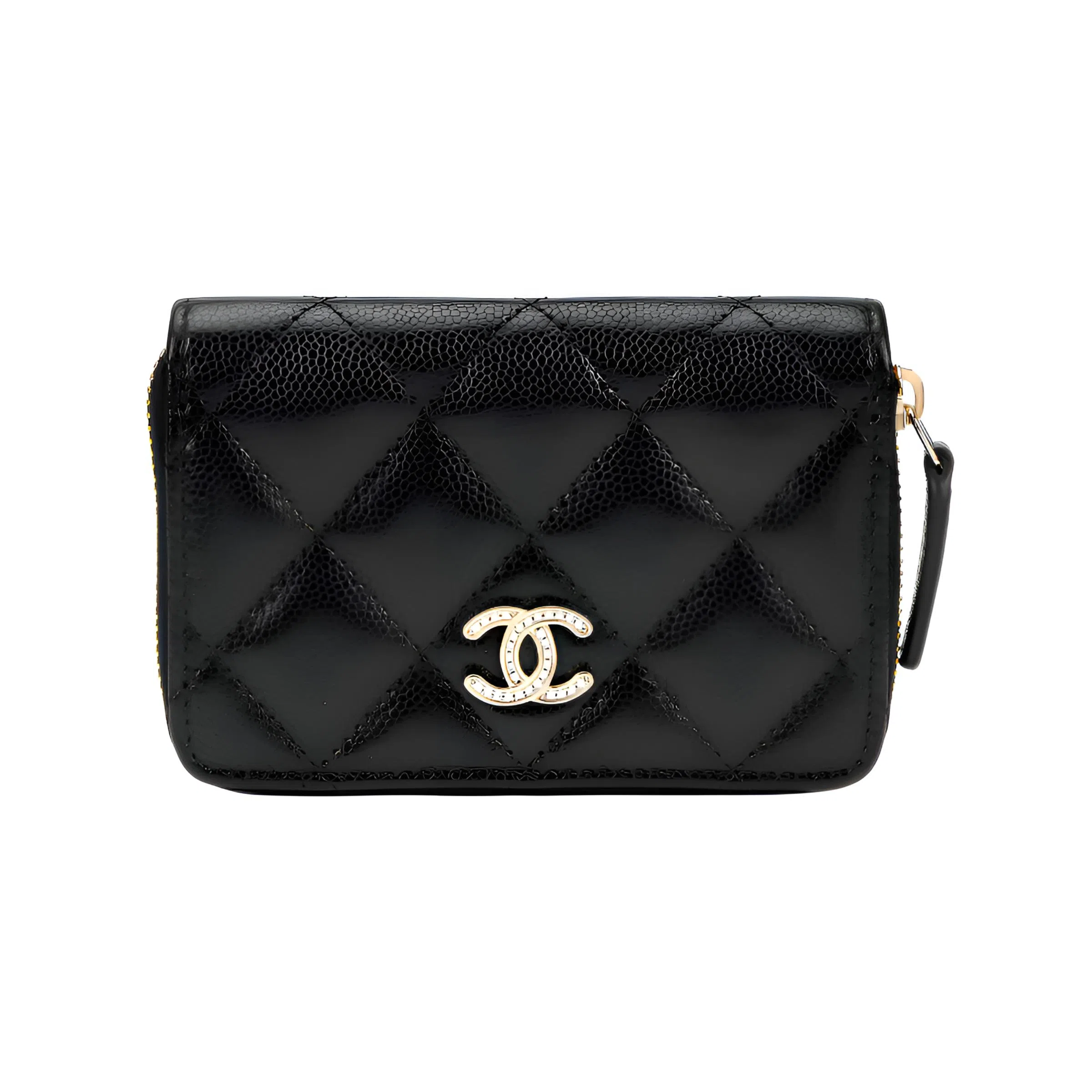 CHANEL 25B Wallet Black