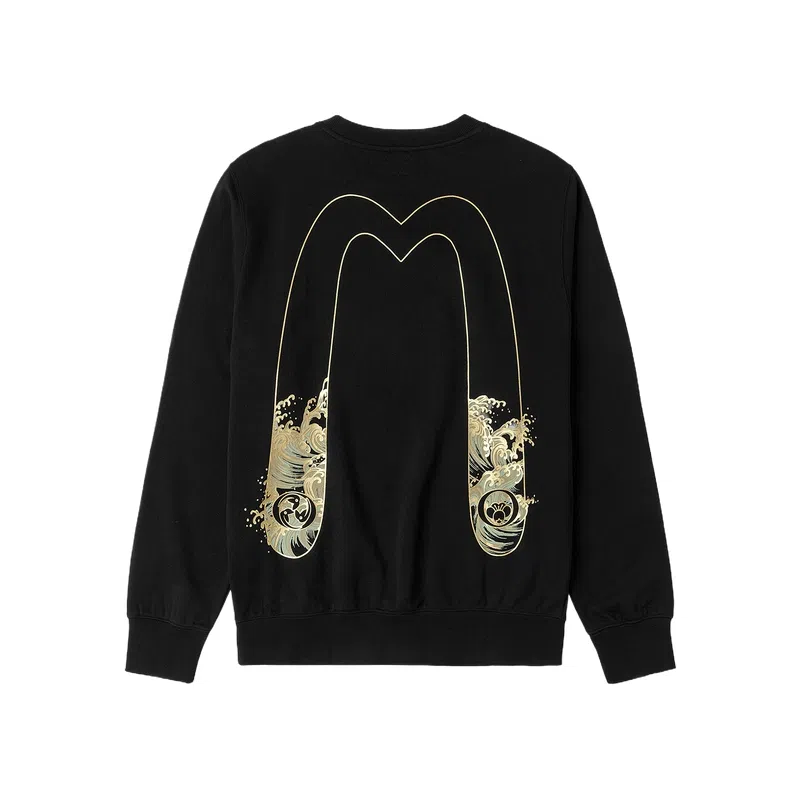 EVISU FW25 Back M Print Pullover