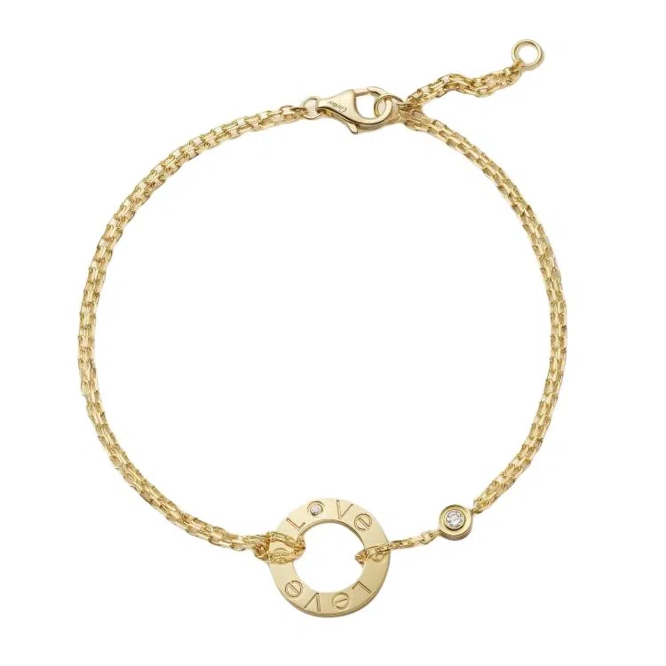 Cartier Love Bracelet Diamond 18k Gold