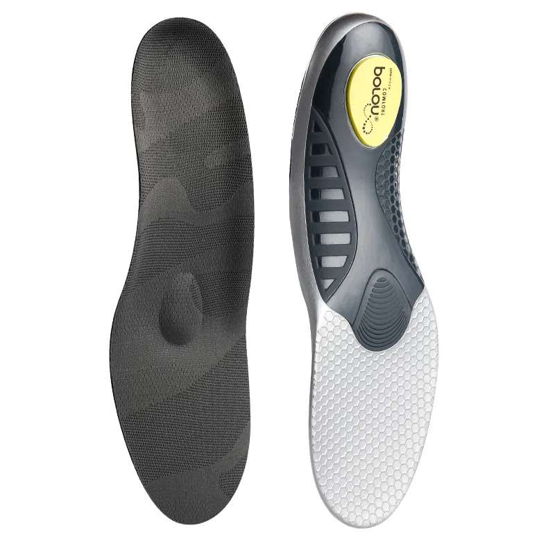 迈高乐 石墨烯休闲鞋皮鞋防臭舒适加厚减震足弓支撑久站运动 鞋垫 男女同款情侣款