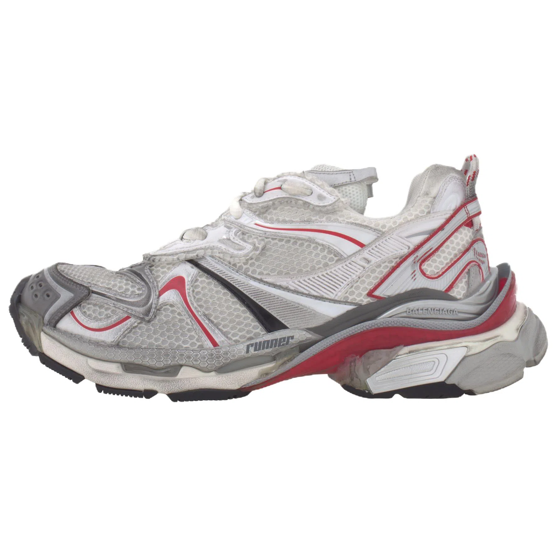 Balenciaga Runner Silver