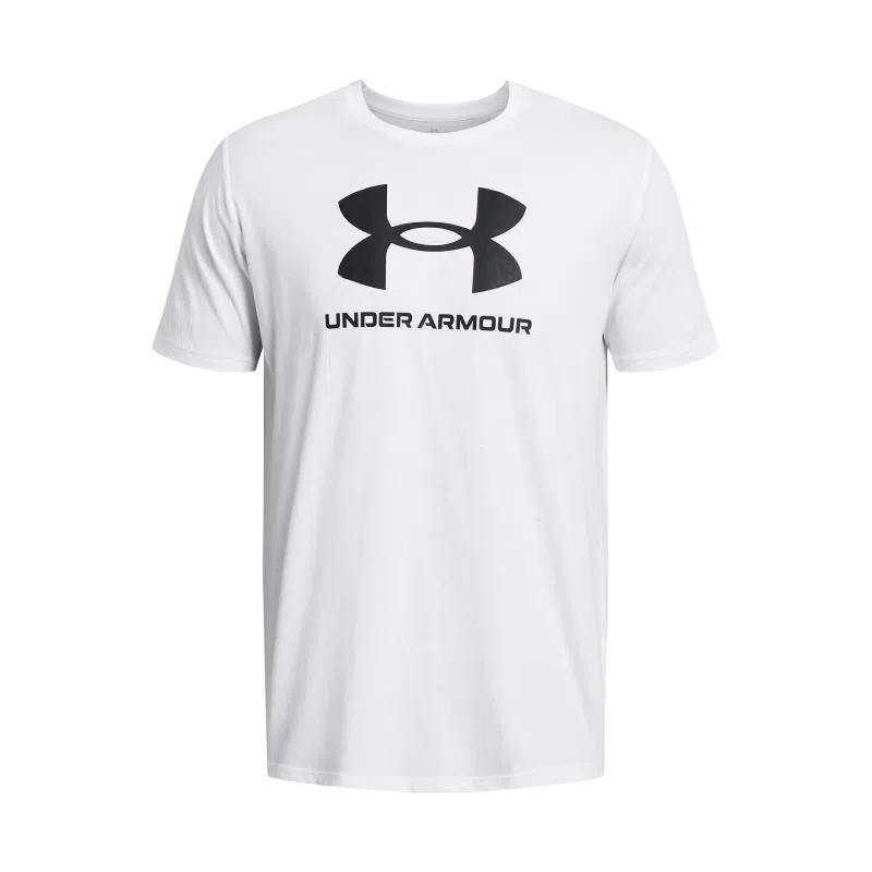 Under Armour Logo Crew Neck T-Shirt White