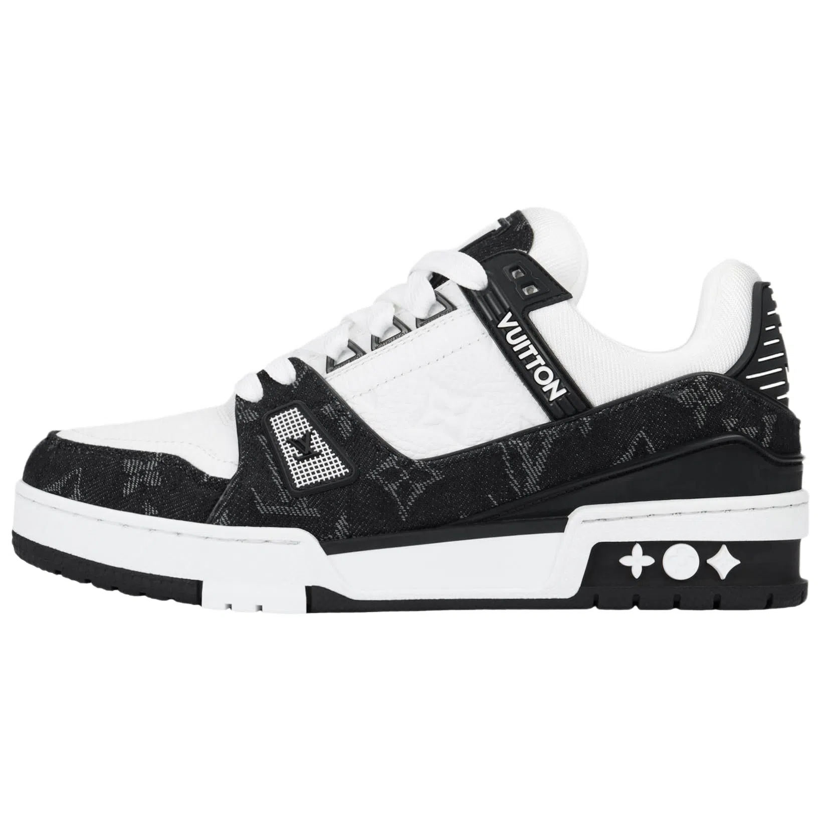 Louis Vuitton Trainer White Black