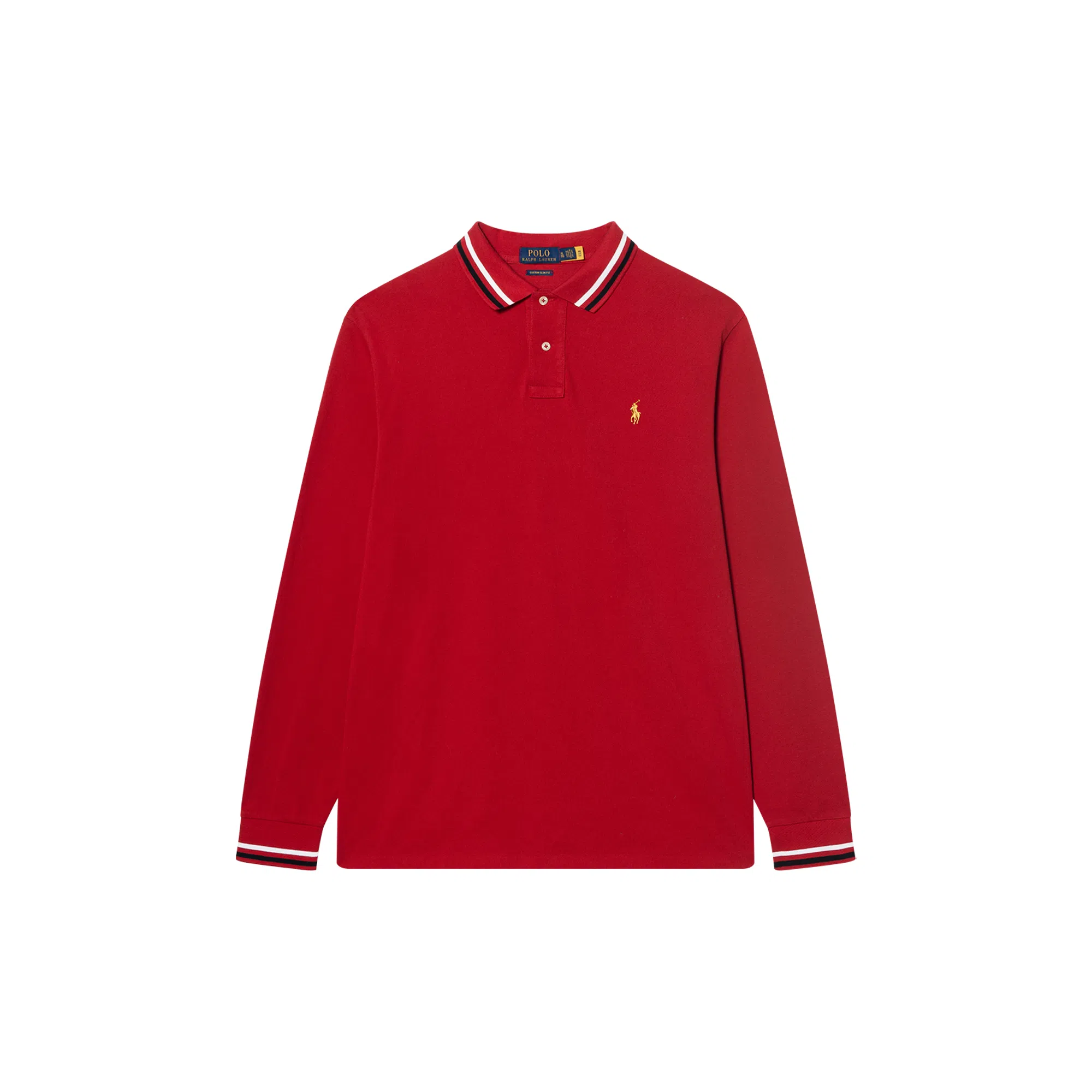Polo Ralph Lauren Logo Embroidered Polo Red