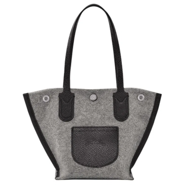 Longchamp Roseau Tote Small Gray
