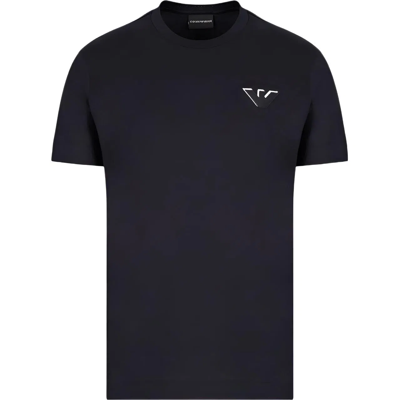 Emporio Armani FW22 Logo T-Shirt Blue