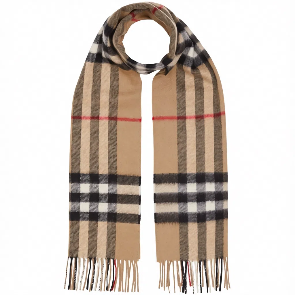 Burberry The Classic Check Cashmere Scarf
