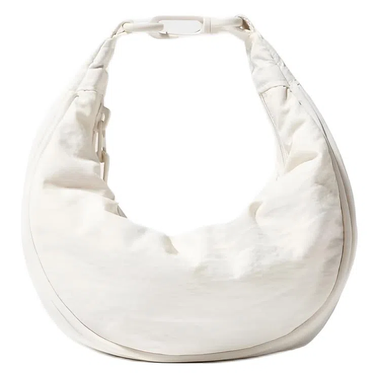 UNIQLO Mini Nylon Tote Bag White