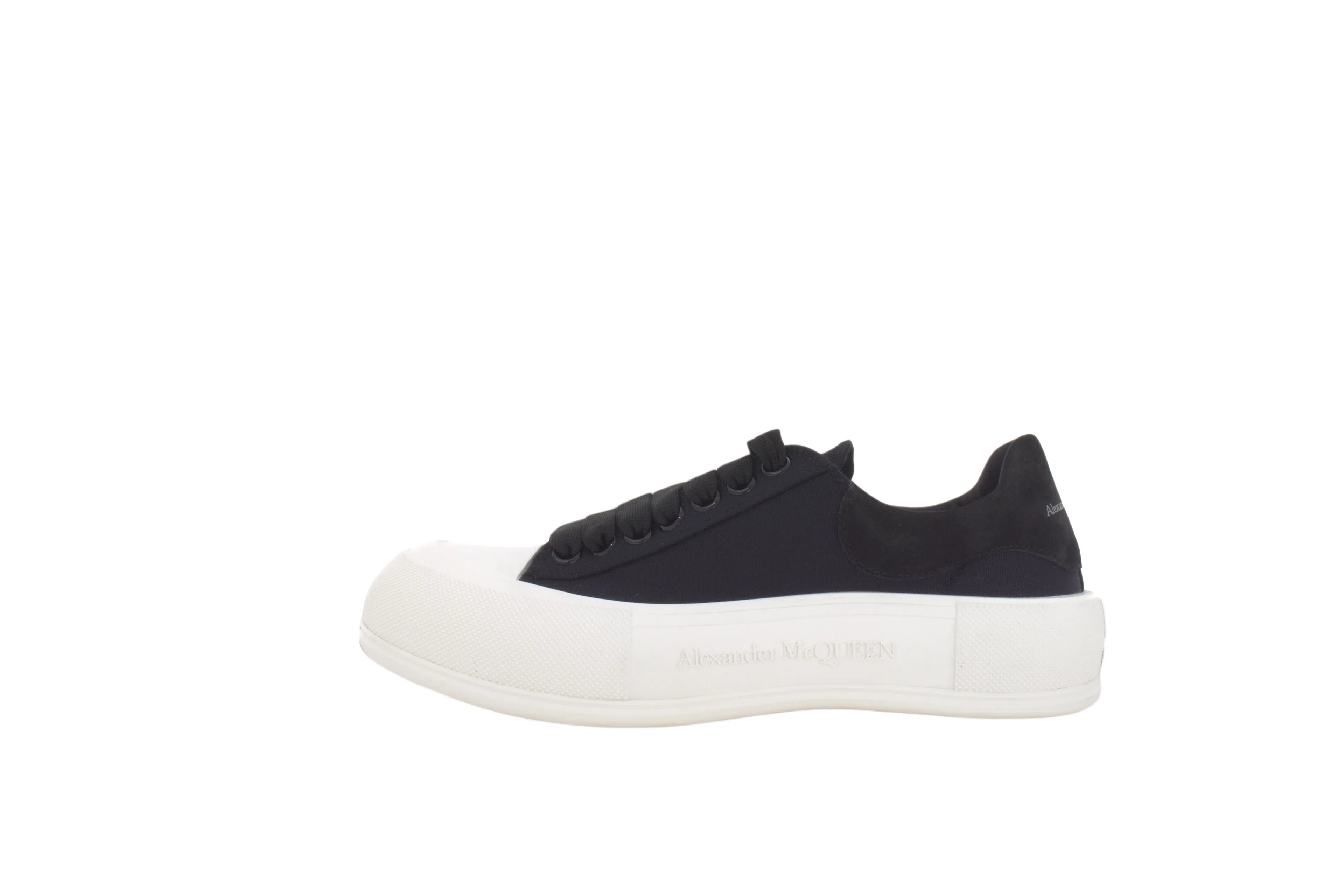 Alexander McQueen Deck Plimsoll Black