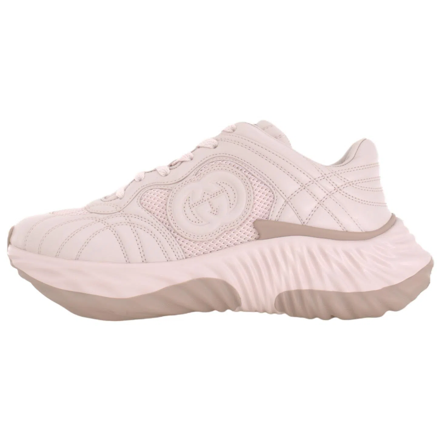 Gucci Pink Low-Top Sneakers