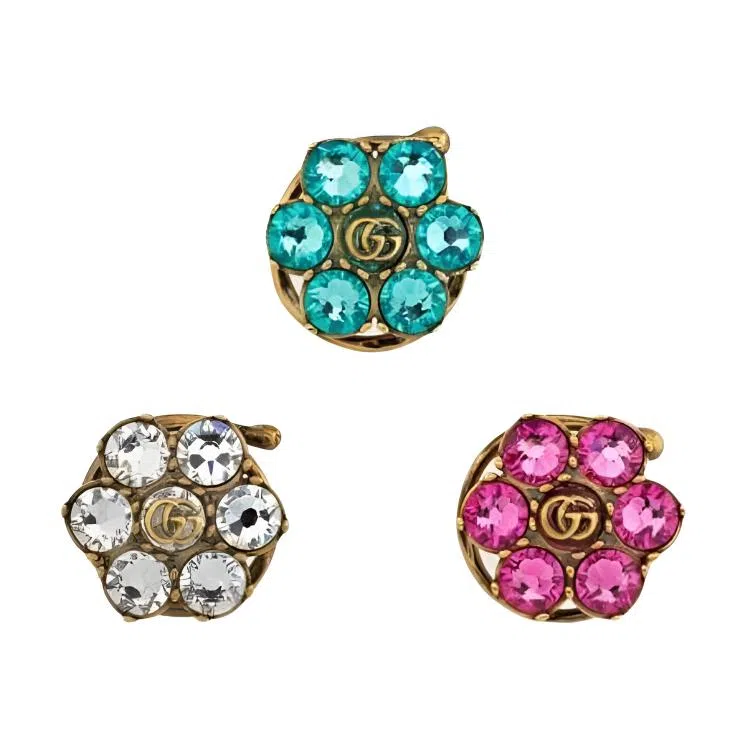 Gucci Floral Stud Earrings
