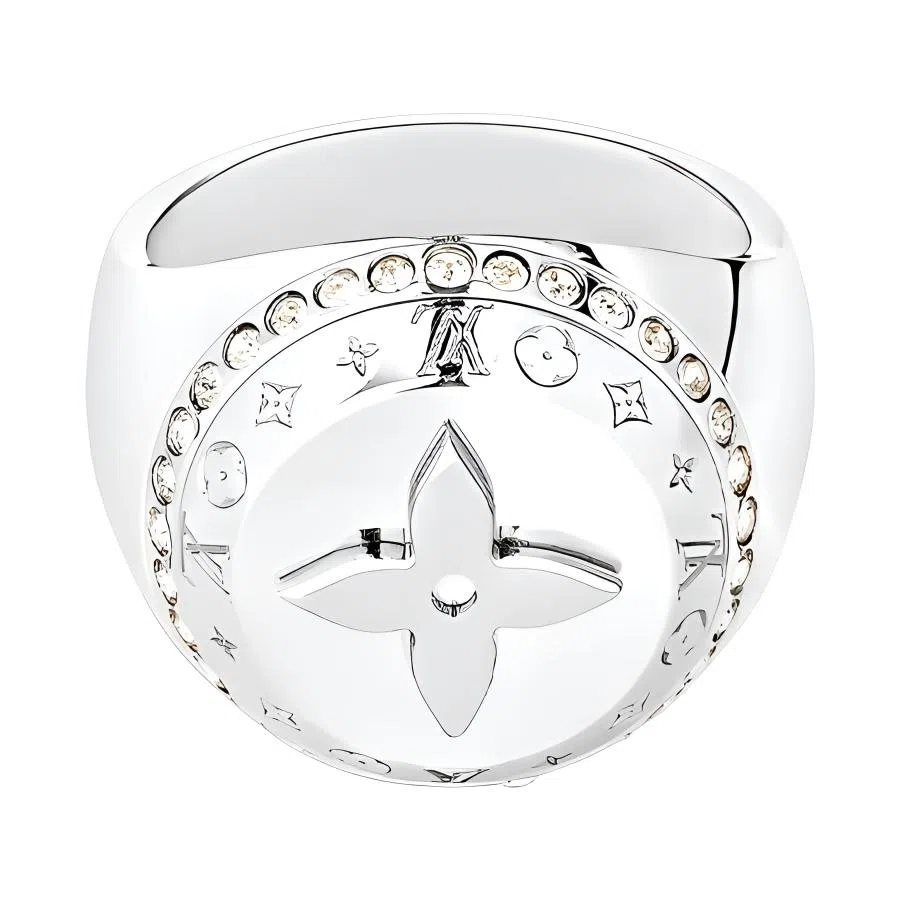 Louis Vuitton LV Globe Pivoting Ring