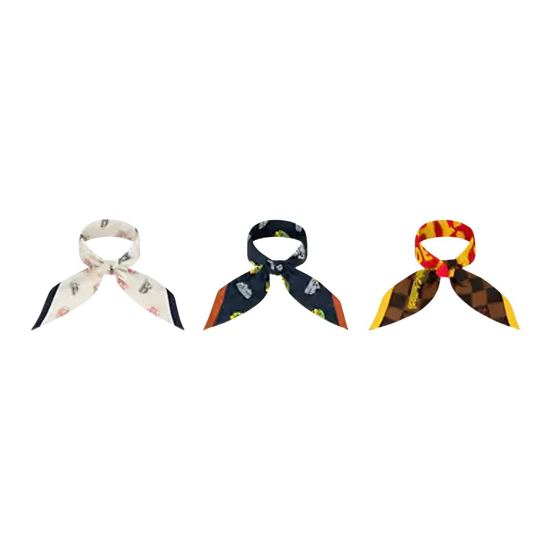 Louis Vuitton Scarf White Multicolor