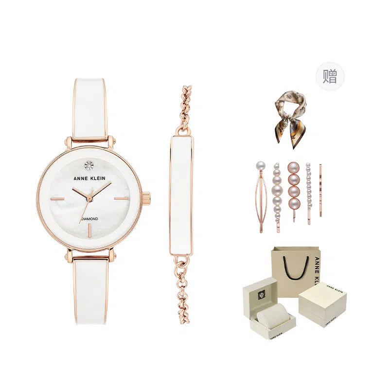Anne Klein Quartz Watch 30mm White Dial