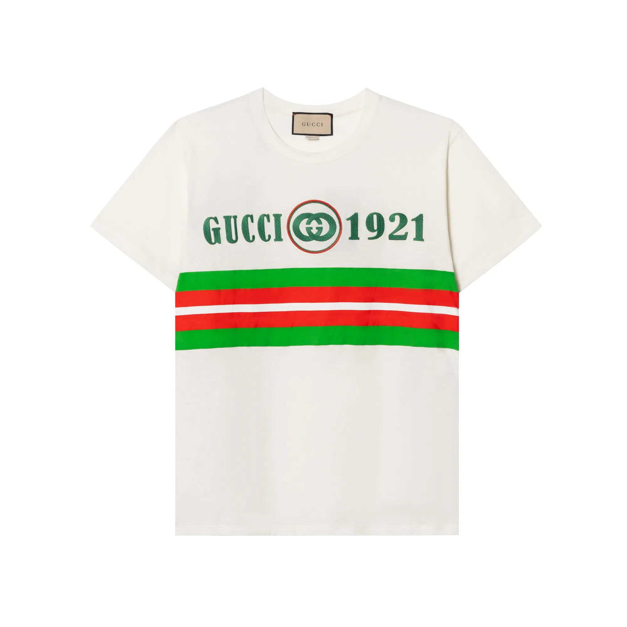 GUCCI 1921 Series Logo Print T-Shirt