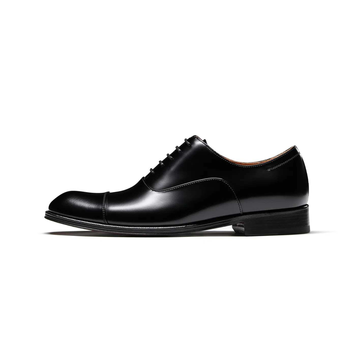 TRUFFAUT Oxford Business Leather Shoes Black