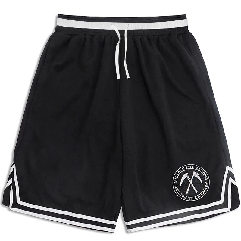 MIRACLE KILL Dual Blade Badge Shorts