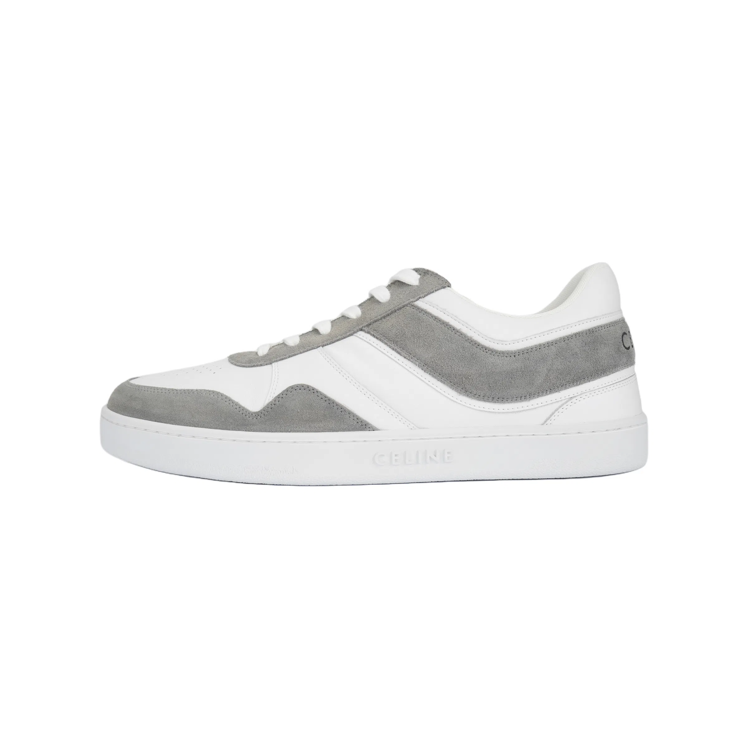 Celine Low Top Sneakers White Grey