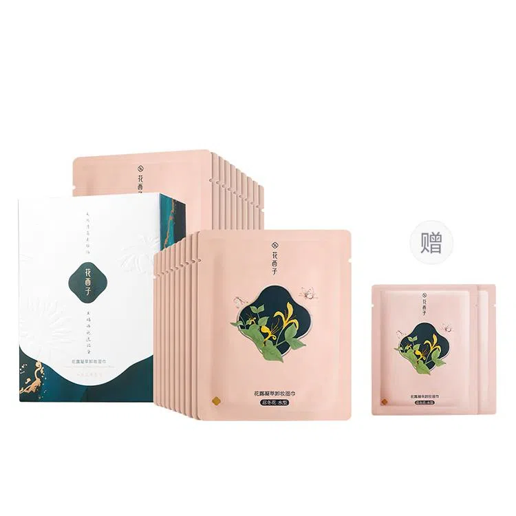 花西子 山茶花眼唇卸妆湿巾