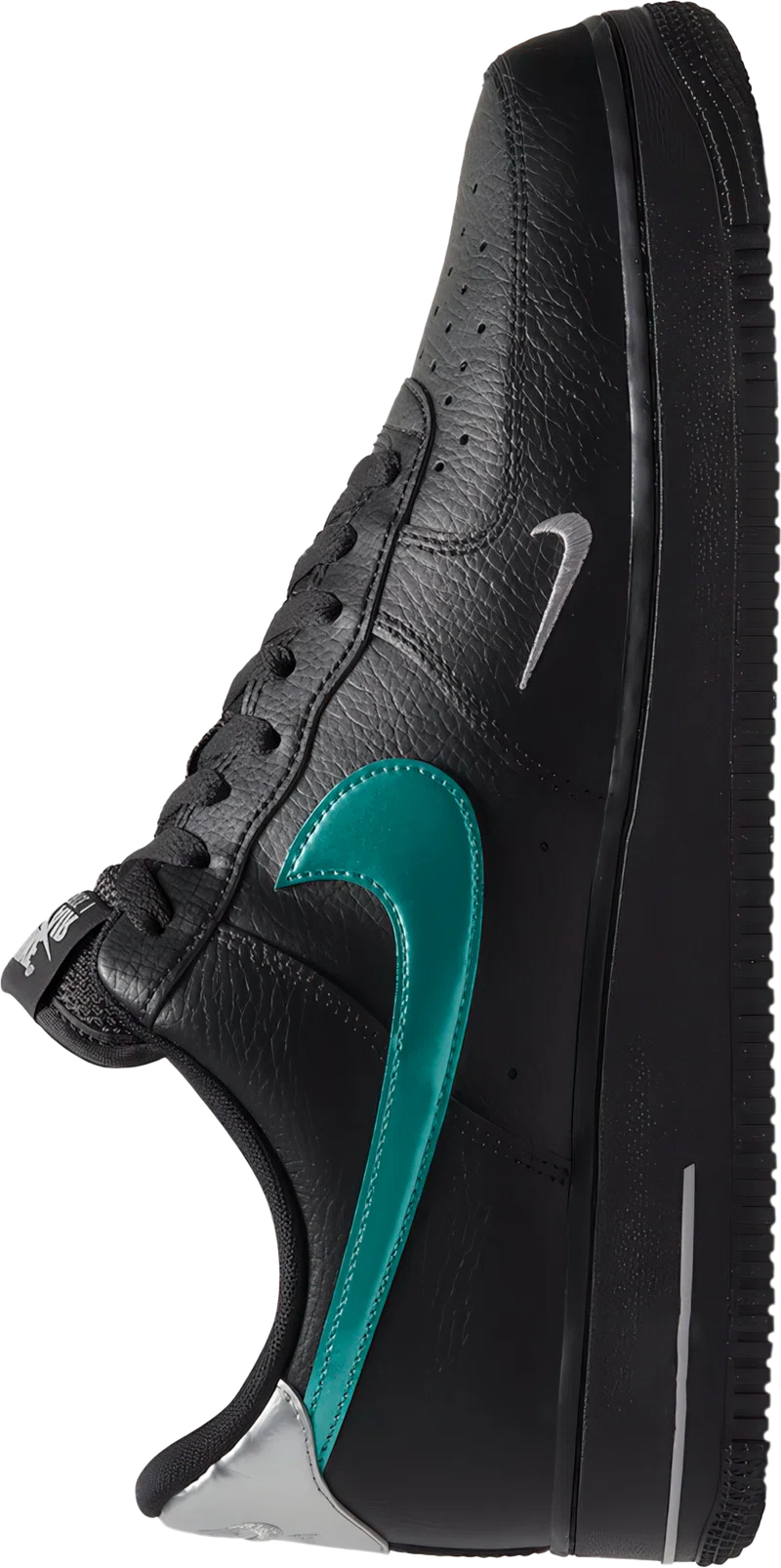 Nike Air Force 1 Low "Black Blue Lightning"