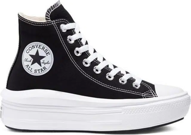 Converse Chuck Taylor All Star Move High Top Black White