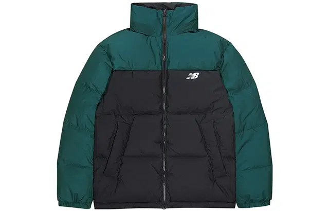 New Balance Reversible Down Jacket Black Green