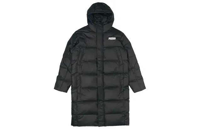 Puma Long Down Jacket Black