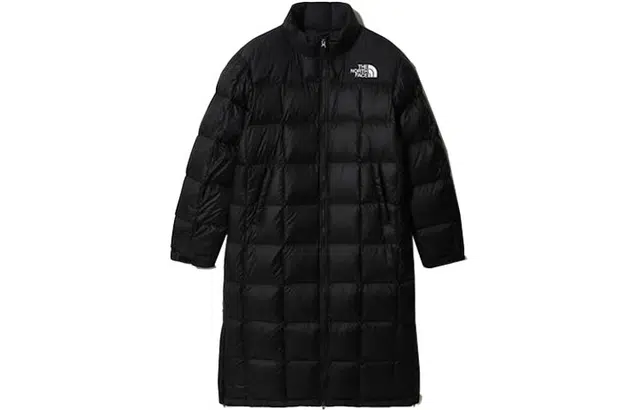 The North Face Long Down Coat Black