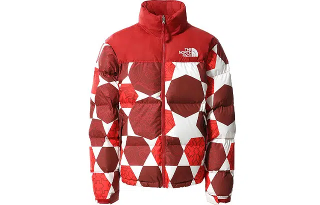 The North Face Retro Nuptse Red
