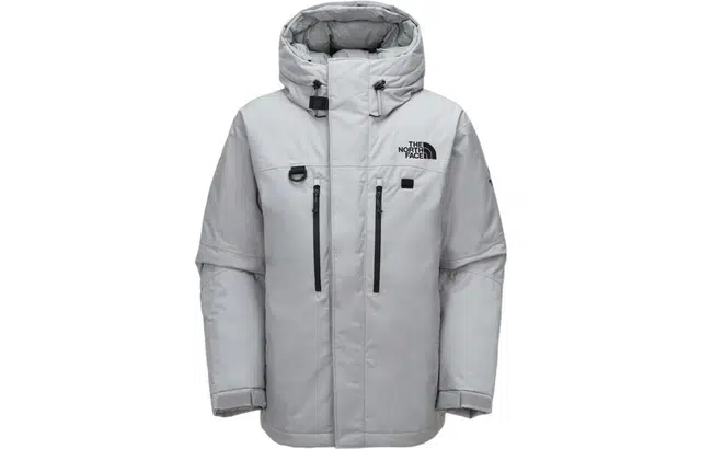 The North Face Himalayan Zip-In Parka Silver