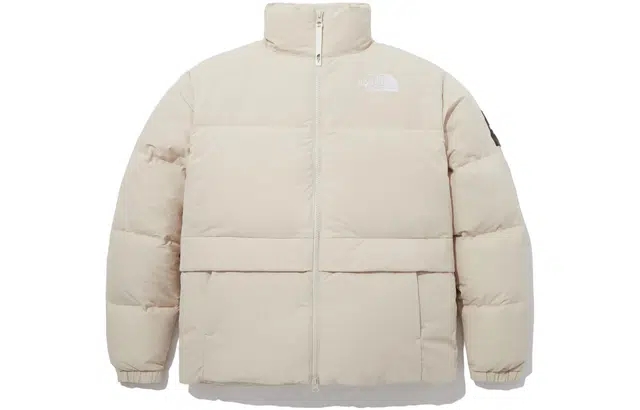 The North Face Logo Jacket White