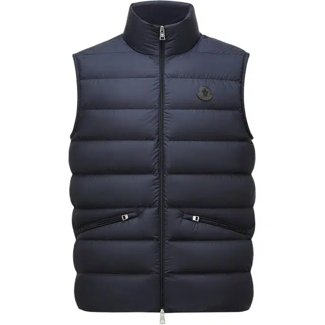 Moncler Navy Down Vest