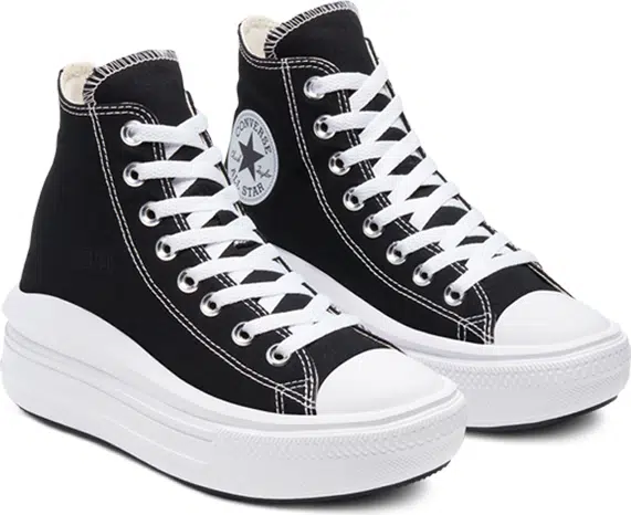 Converse Chuck Taylor All Star Move High Top Black White