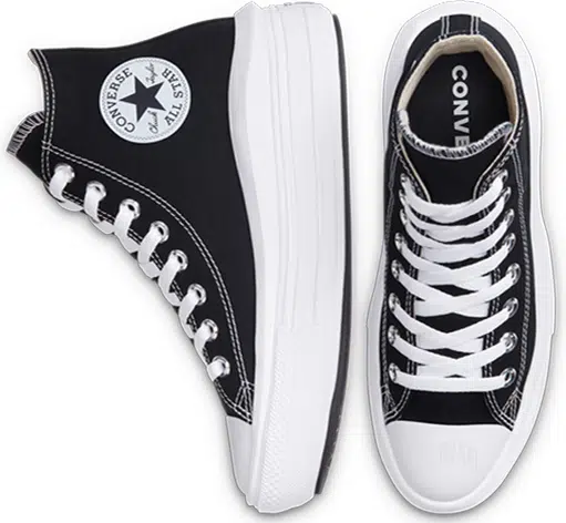 Converse Chuck Taylor All Star Move High Top Black White