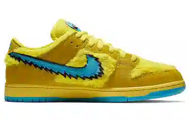 Grateful Dead x Nike Dunk SB Pro opti yellow