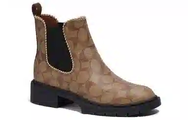 COACH Levy Chelsea Boot Khaki