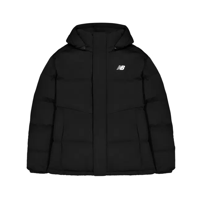 New Balance Loose Fit Detachable Hood Down Jacket