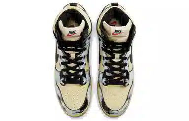 Nike Dunk High SP "Black Acid Wash"