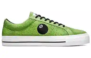 Stussy x Converse One Star Green Black