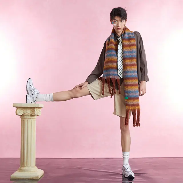 New Balance 530 White Silver Navy